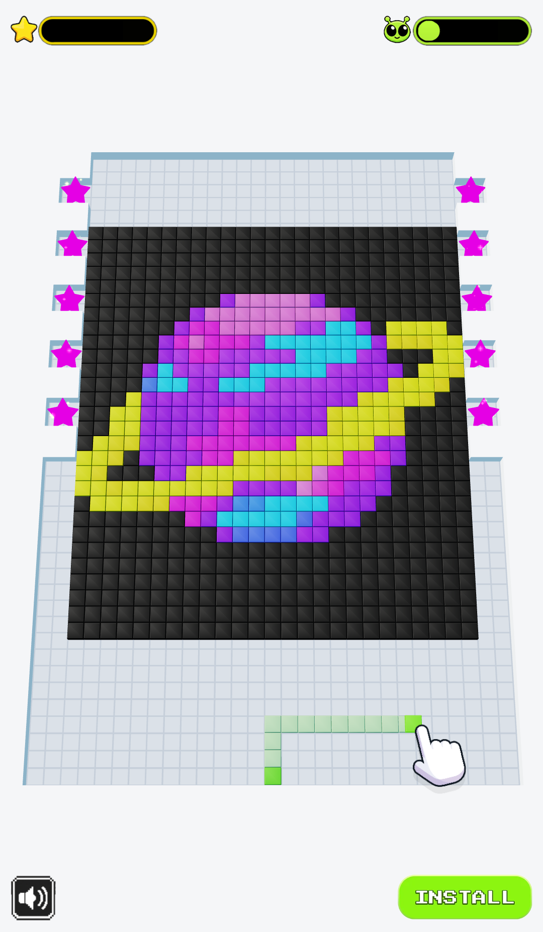 Colorfill — playable gameplay screenshot