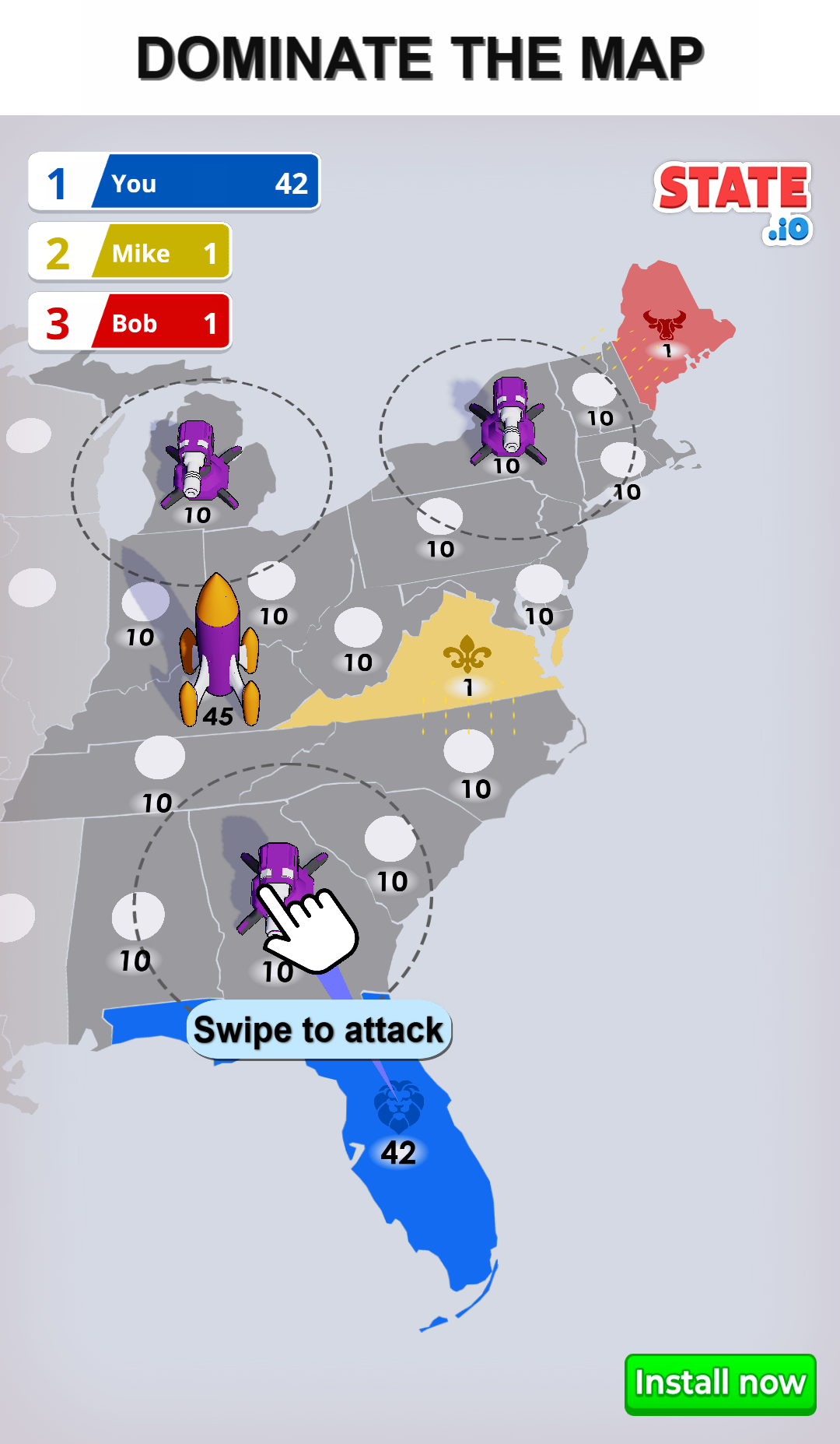 State.io — gameplay screenshot