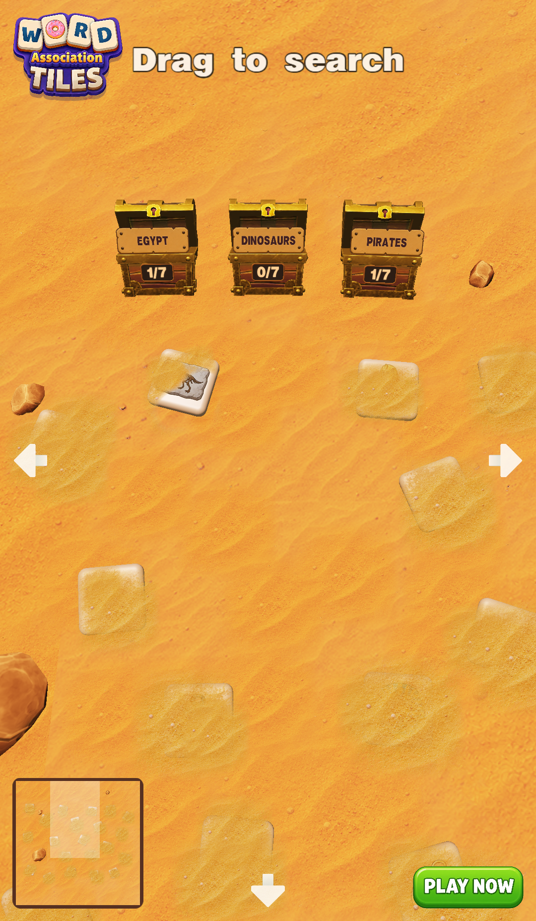 World Association Tiles — playable gameplay screenshot